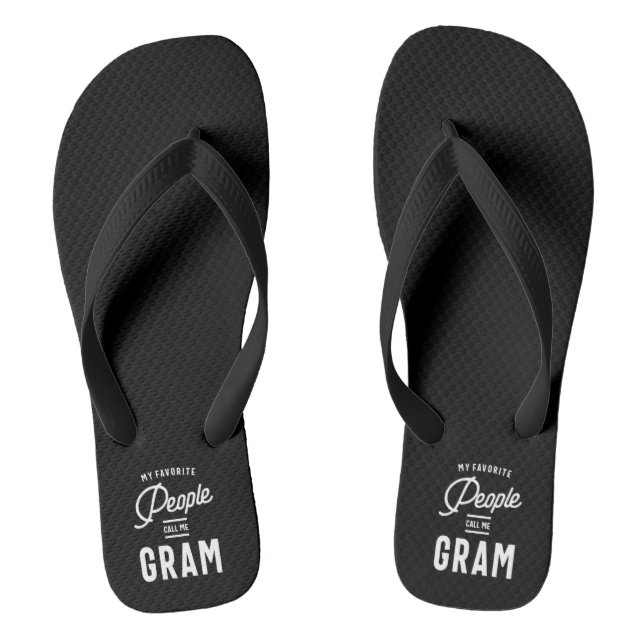 Tongs Mes Gens Préférés M'Appelent Gram (Semelle)
