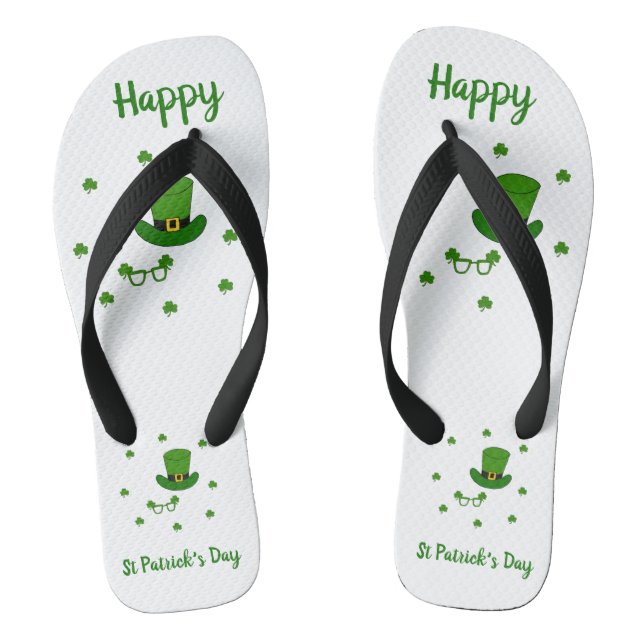 Tongs Mini Mignonne Bonne St Patrick Joyeuse Journée (Semelle)