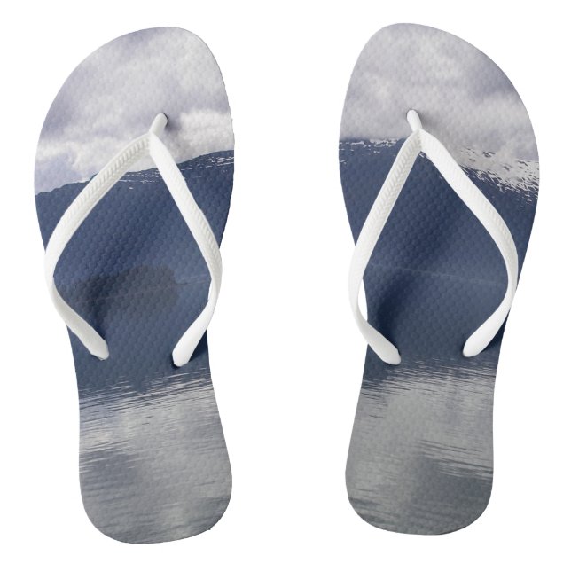 Tongs Misty Alaskan Sea dans les tons bleu (Semelle)