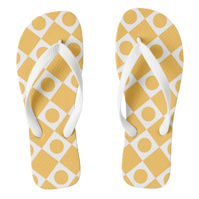 Tongs Mod Retro 60's Mustard (Semelle)