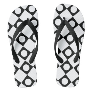 Tongs Mod Retro 60's White