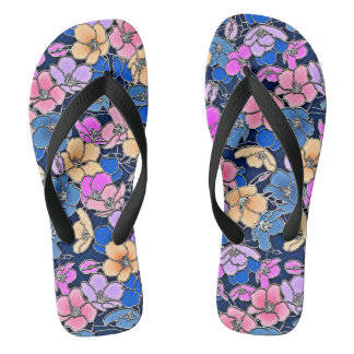 Tongs Modèle floral stylistique 46
