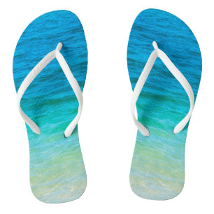 Tongs Modèle personnalisé plage vagues de mer bord de me