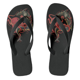 Tongs monstres marins