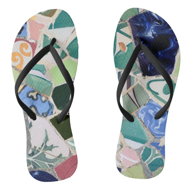 Tongs Mosaïques de Park Guell (Semelle)