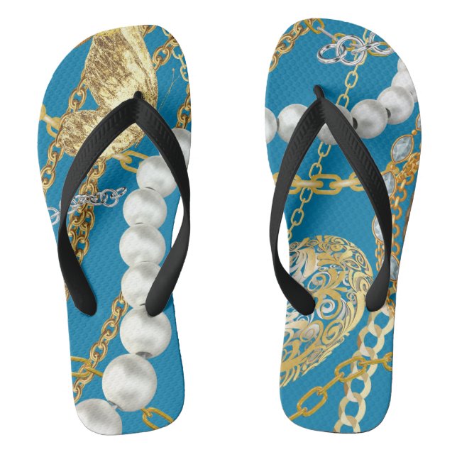 Tongs motif (Semelle)