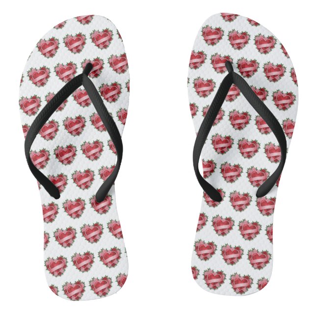 TONGS MOTIF AMOUR (Semelle)