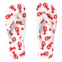 Motif animal de homard rouge mignon