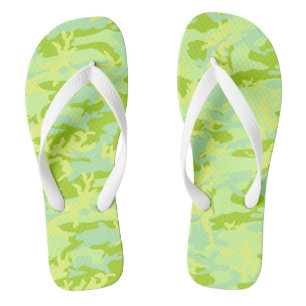 Tongs Motif Camo SpringTime