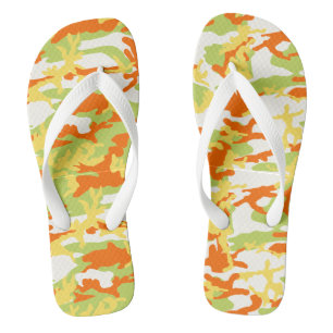 Tongs Motif camouflage d'été