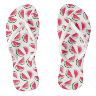 Tongs Motif Cute Ananas & Watermelon
