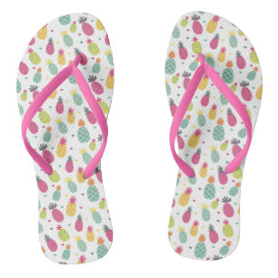 Tongs Motif de ananas