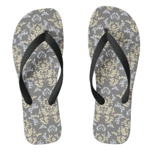Tongs Motif de damassé