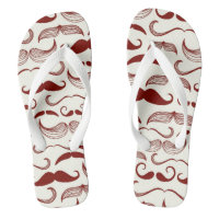 Motif de moustache, rétro style 3