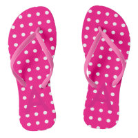 Motif de point rose chaud