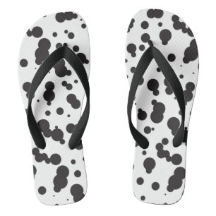 Tongs Motif de points de Dalmatine