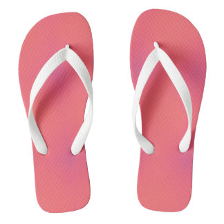 Tongs Motif de rose et violet doux