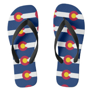 Tongs Motif du drapeau de l'État du Colorado