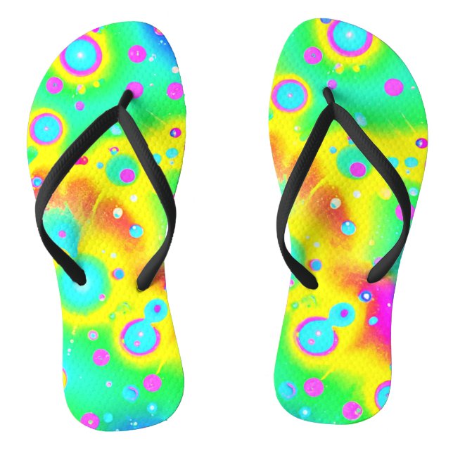 Tongs Motif dynamique Neon Blaze (Semelle)
