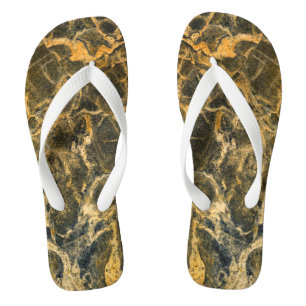 Tongs Motif en pierre naturelle