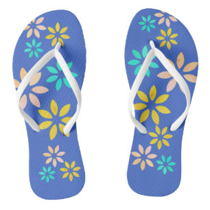 Tongs Motif Floral moderne Chaussures de plage