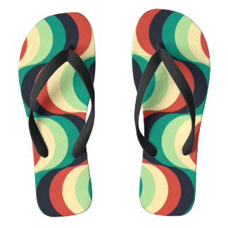 Tongs Motif géométrique moderne