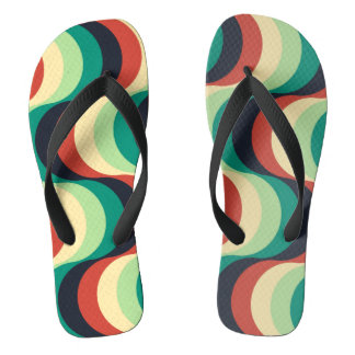 Tongs Motif géométrique moderne