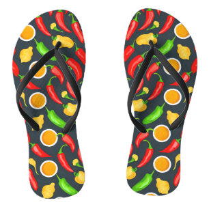 Tongs Motif Hot Chili Peppers
