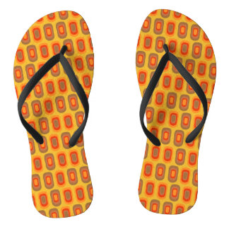 Tongs Motif Inspiré Rétro