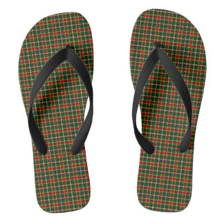 Tongs Motif McLachlin Chasse Tartan Plaid