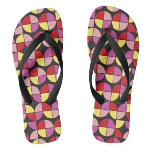 Tongs Motif MODERNE DU MILIEU DU SIÈCLE