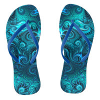 Motif spiral bleu et Turquoise Octopus Tentacles