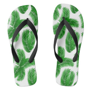 Tongs Motif tropical