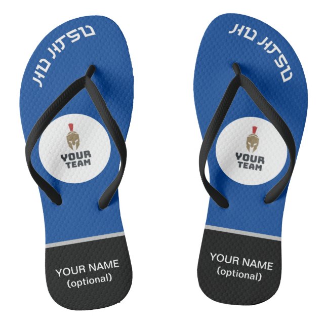 Tongs MyJiuJitsuStore FlipFlop Blue Belt édition (Semelle)