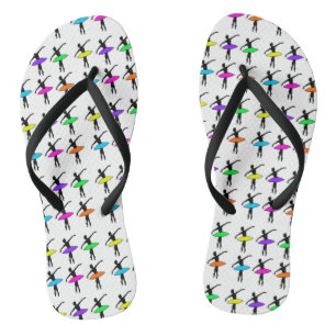 Tongs Neon Ballerinas Danse de ballet Enseignant Danser 
