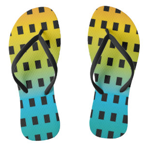 Tongs Néon glow in the dark colorful fluorescent 2