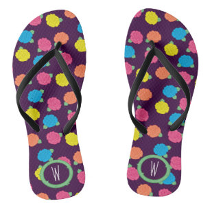 Tongs Neon Rose Flip Flops