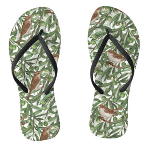 Tongs Nightingales dans l'olivier