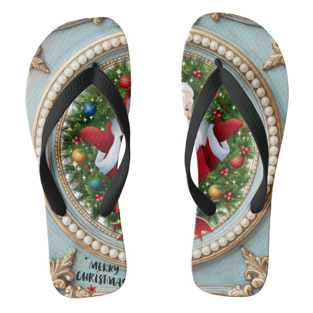 Tongs Noël de Santa (Semelle)