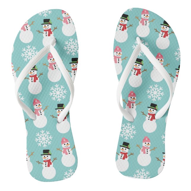 Tongs Noël Snowmen (Semelle)