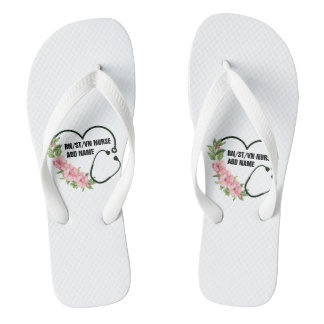 Tongs Nom de l'infirmière étudiante-inscrite-ancienne