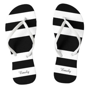 Tongs Nom Des Grandes Blancs Et Noires Modernes