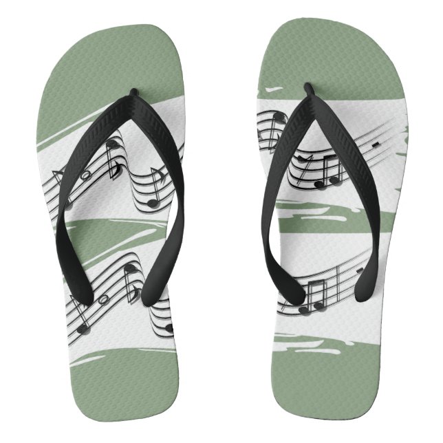 Tongs Notes musicales (Semelle)
