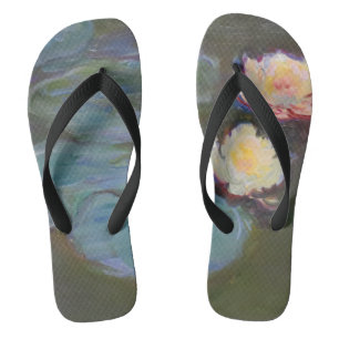 Tongs Nymphéas de Monet Étang aux Nymphéas Peinture de N
