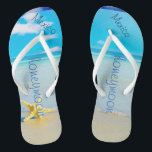 Tongs Océan du nom | de jeune mariée des bascules<br><div class="desc">Nom |Ocean de jeune mariée des bascules électroniques du mariage de plage | |</div>