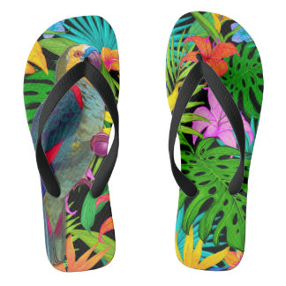 TONGS OISEAU TROPICAL DE PARROT