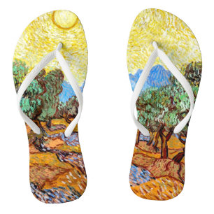 Tongs Oliviers (1889) Van Gogh Paysage Art Unisex