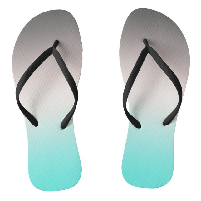Tongs Ombre gris turquoise (Semelle)