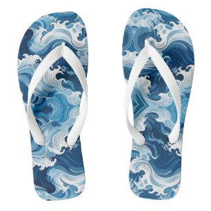 Tongs Ondes d'eau Ocean
