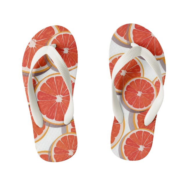 Tongs Orange pour Enfants ! (Semelle)